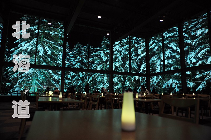 TOMAMU雪场的森林餐厅